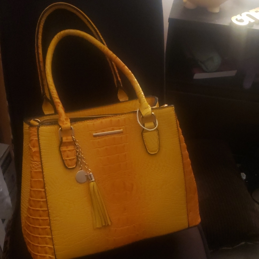 A womans hand bag